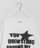 Sennove Star Lettering Layered Long Sleeve Tee