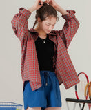 Sheer Claw Check Shirt