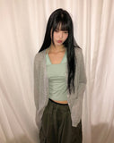 Uniel Button Long Sleeve Cardigan