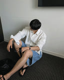 Natural linen shirt