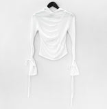 Onne Strap Shirring Hoodie