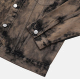 Rick smudging denim jacket