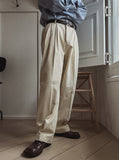 Kona basic three tuck wide pants