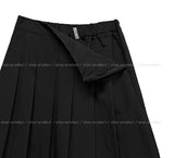 Kiyo Pleated Skirt Layered Pants