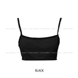 Glits see-through mesh strap bustier