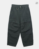 Daven Cotton Wide Snap Cargo Long Pants