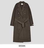 [wool 100%] LENIER handmade double coat