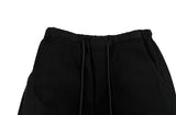 Mobo Banding Cargo Pintuck Wide Pants