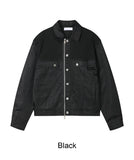 Felts Mixed Trucker Jacket