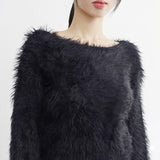 Mooh Fur Cropped Knitwear