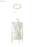 [Scarf SET] Shishu Soft One-Off Rib Knit