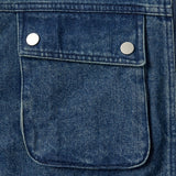 Riet biker denim jacket