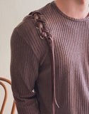 Elio Shoulder Lace-up Long Sleeve