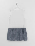 Kotali Check Balloon Layered One Piece