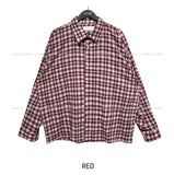 Machi linen check overshirt