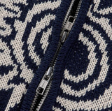 Liden Cowichan Knit Hooded Zip-Up