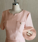 Raynaud Tweed Flare One Piece