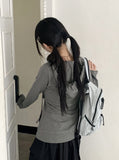 Cliff Color Matching String Mini Nylon Backpack