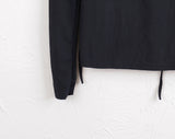 Delia see-through back strap long sleeve T-shirt