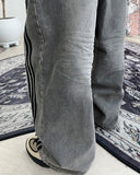 Kanen Reverse Track Denim Pants