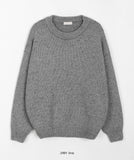 Polmin Mix Color Round Wool Knit