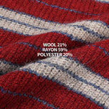 Cent Wool Haji Stripe Cardigan