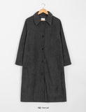 Tept Wool Collar Long Coat