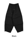 Rapio Rivet Balloon Cotton Pants
