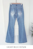 Jetine Span Slim Bootcut Denim Pants