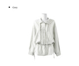Tenon String Overfit Shirt Blouse