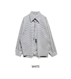 [LANARCH] Eckley Stripe Tie Shirt