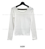 [U-BASIC] Winter Deep Brushed Round Long Sleeve