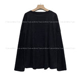 Hyde Letter Ribbed Knit Tee