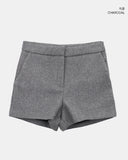 Bed brushed pocket wool short pants