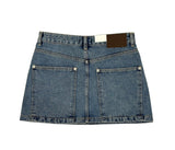 Big Pocket Denim Skirt