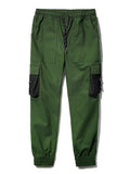 Double D-ring cargo jogger pants