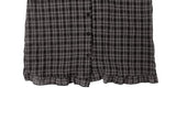 Pena Puff Check Short Sleeve Mini One Piece