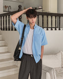 Airy Pocket Over Short Sleeve Shirt