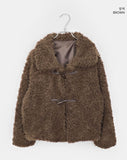 Oren Fluffy Fur Duffle Coat