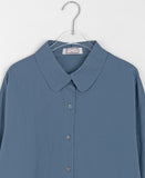 [BAONHAUS] Launing Round Collar Blouse