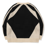 Racing Collar Pullover Knit