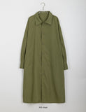 Konoya Collar Single Long Coat