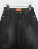 Chad Tassel Denim Long Skirt