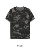 Ens Camo Rib Slim Short Sleeve Tee