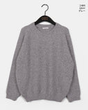 [Wool10] Loose fit wool round knit