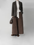 Herry Corduroy Pintuck Pants
