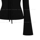Rico Shirred Balloon Long Sleeve