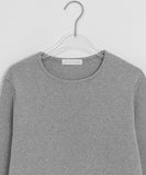 Higet Peach Fuzz Color Basic Long Sleeve Tee