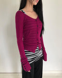 U-Ten Striped Long Sleeveless