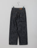 Komind Pintuck Raw Denim Pants